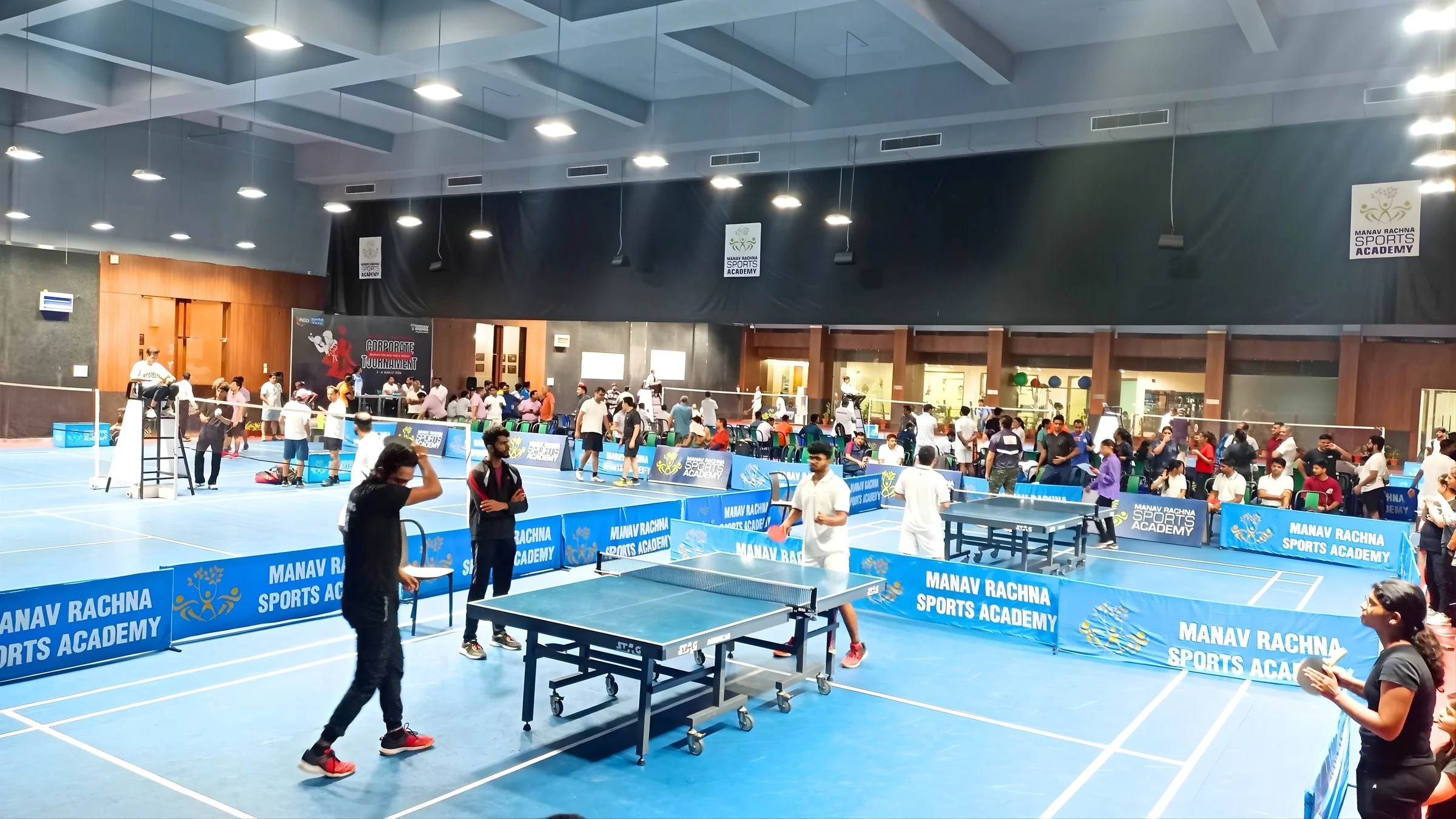 MANAV RACHNA CORPORATE BADMINTON AND TABLE TENNIS TOURNAMENT