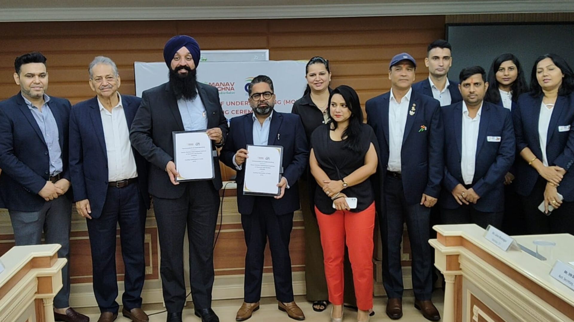 Manav Rachna x Cycling Federation of India